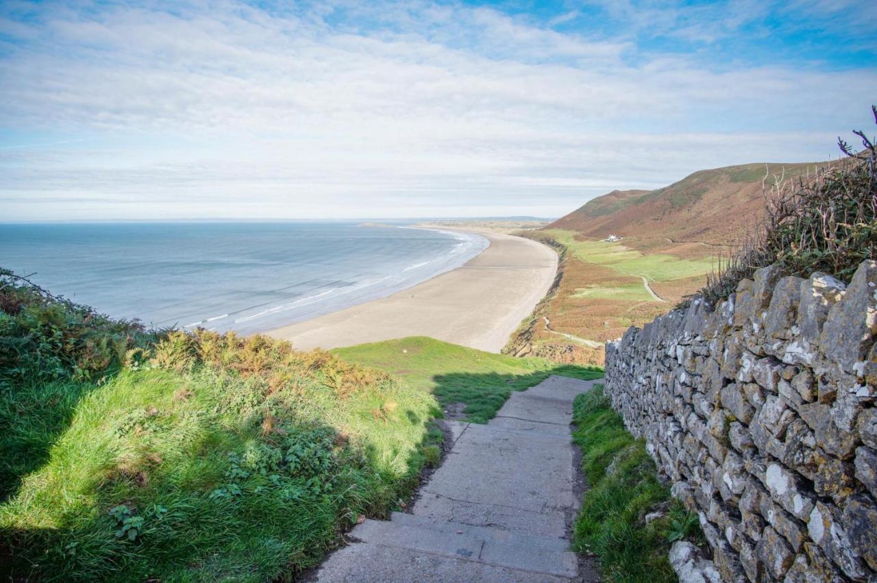 The Old School Cottage Ship Farm - 1 Bedroom - Rhossili Luaran gambar